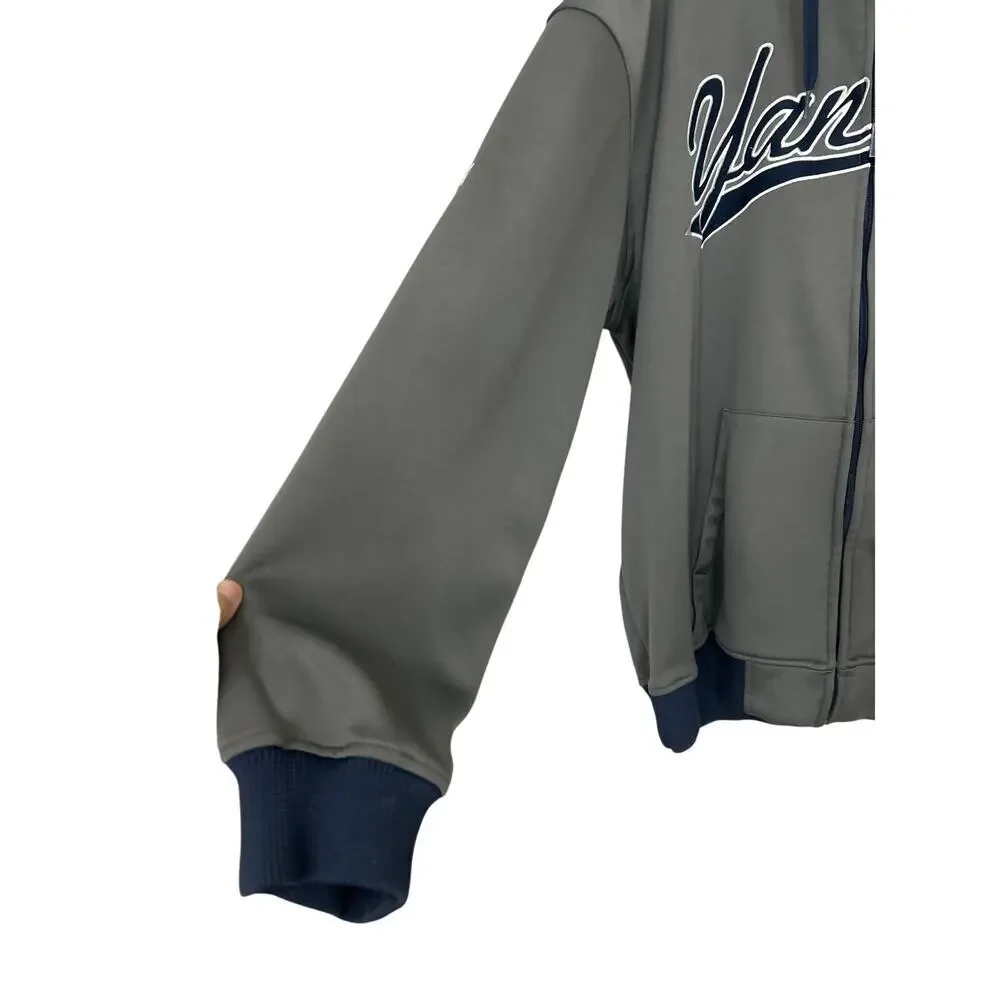 Vintage Stitches New York Yankees Full Zip Hooded Full Zip Sweatshirt 2XL MLB - Picture 6 of 15